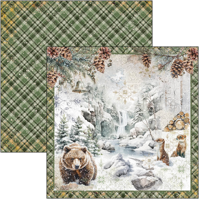 Ciao Bella Forest Tales 12" x 12" Scrapbooking Paper Set