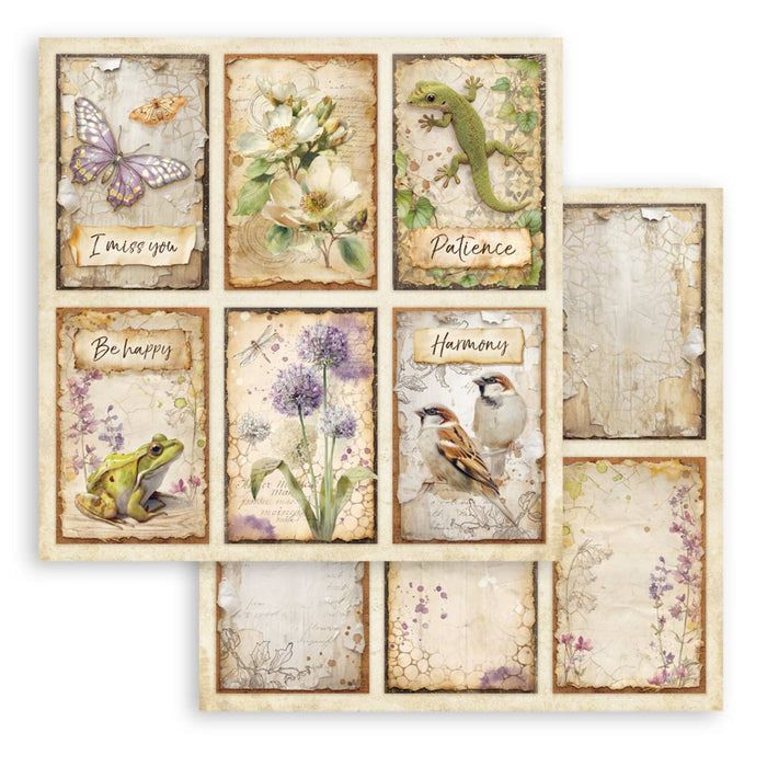 Stamperia All Around 8" x 8" Scrapbooking Paper Pad