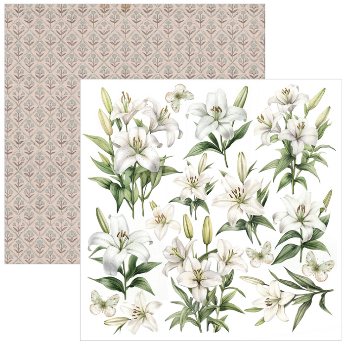 Ciao Bella Paper Courtly Love 6" x 6" Fussy Cut Pad
