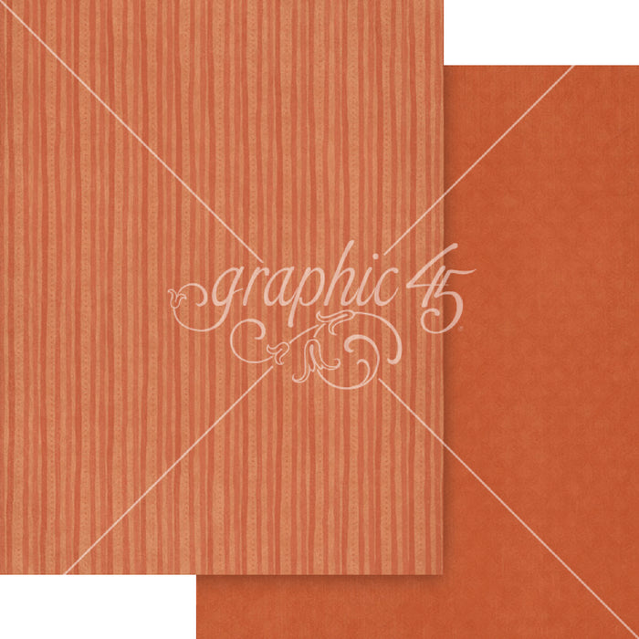 Graphic 45 Ghostly Greetings 8.5" x 11" Patterns & Solids Pack