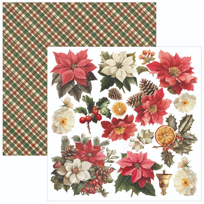 Ciao Bella Paper Merry & Bright 6" x 6" Fussy Cut Pad