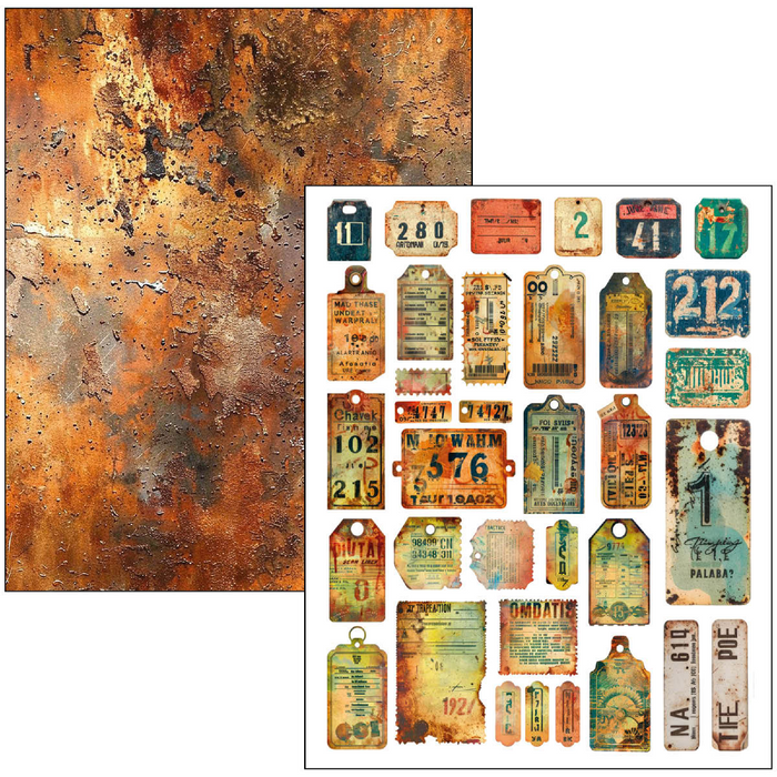 Ciao Bella Past Time A4 Maxi Mixed Media Book