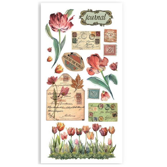 Stamperia Art Travelling Paper Cut-Outs