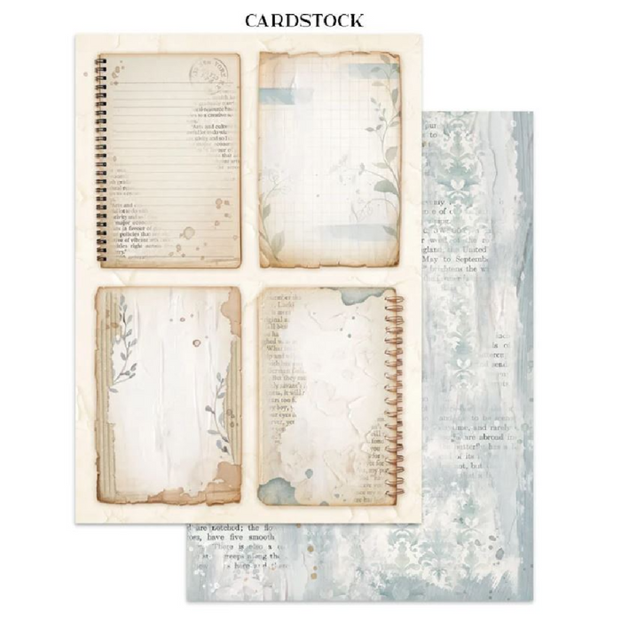 Stamperia Secret Diary Junk Journal Stickers Cut-outs Backgrounds