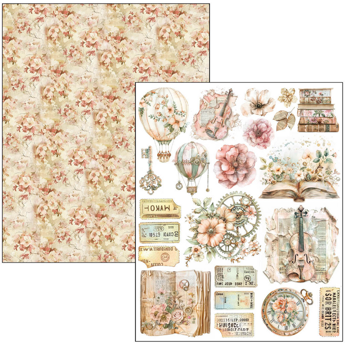 Ciao Bella Paper Lost in Time A4 Maxi Mixed Media Book