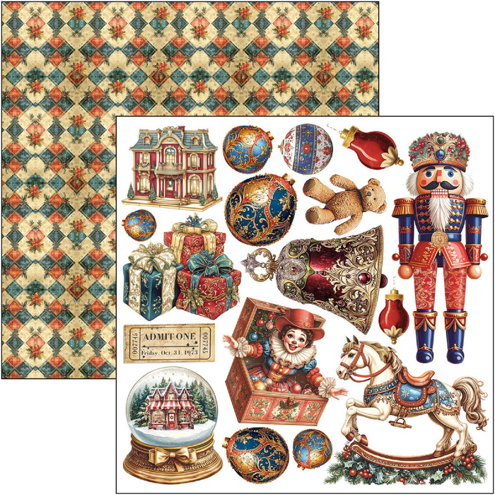 Ciao Bella Toy Shop 6" x 6" Fussy Cut Pad