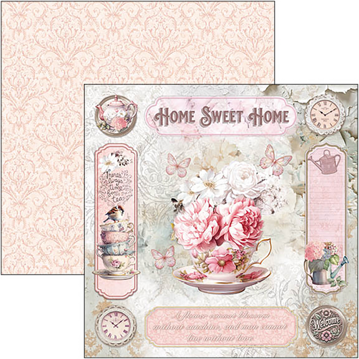 Ciao Bella Timeless Moments 12" x 12" Scrapbooking Paper Set