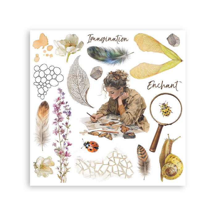 Stamperia Paper All Around Rub On Transfers - Assorted Pack