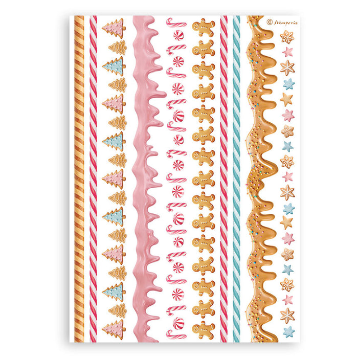 Stamperia Candy Christmas A5 Washi Pad
