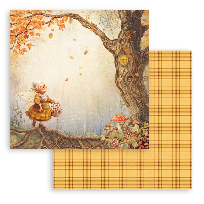 Stamperia Whispering Woods 12" x 12" Scrapbooking Paper Pad
