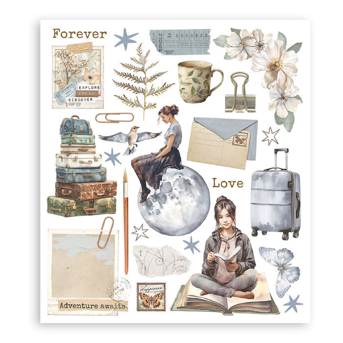 Stamperia Secret Diary Rub-On Selection Pack