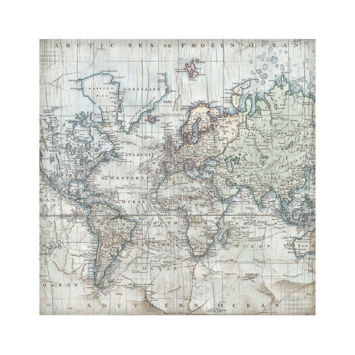 Stamperia Silent Sea Fabric Pack