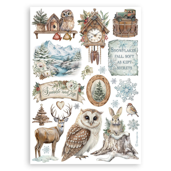 Stamperia The Owl's House A5 Washi Pad