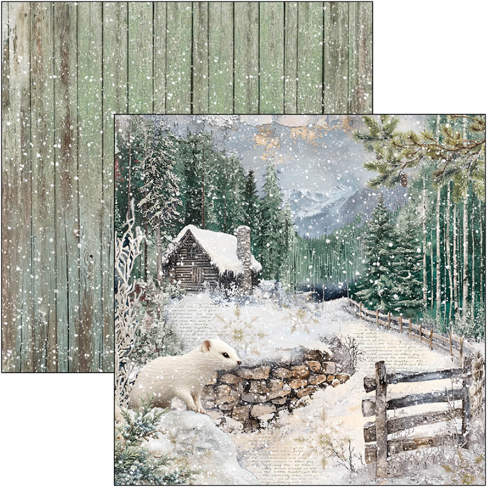 Ciao Bella Forest Tales 8" x 8" Scrapbooking Paper Set