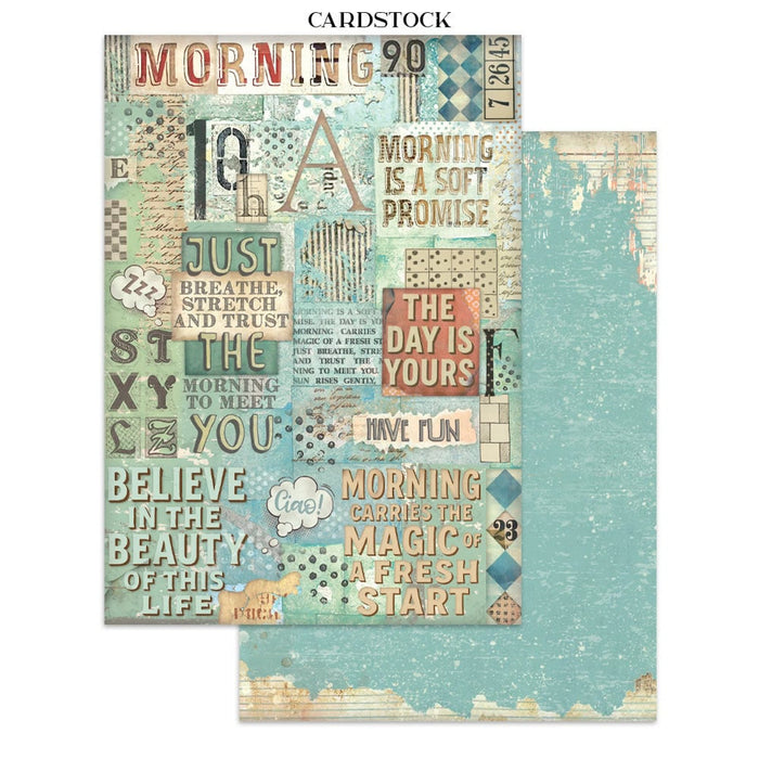 Stamperia Paper Furry Friends Junk Journal Stickers Cut-outs Backgrounds