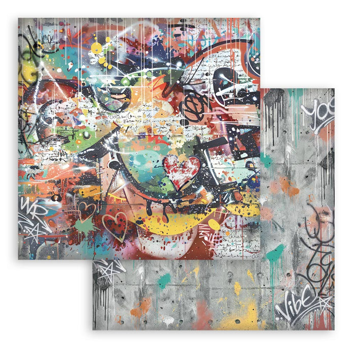 Stamperia Furry Friends 2 12" x 12" Background Selection Paper Pad