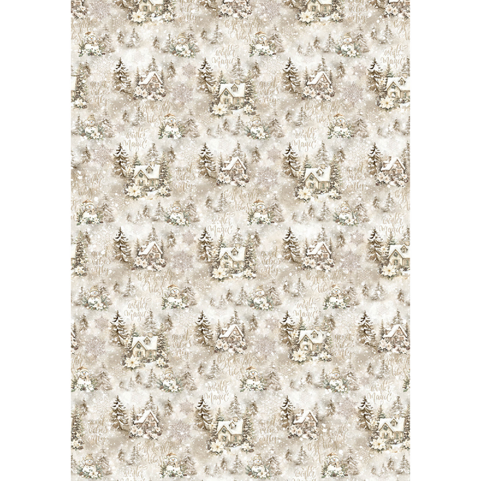 Ciao Bella Winter Season A5 Mixed Rice Paper 8pc