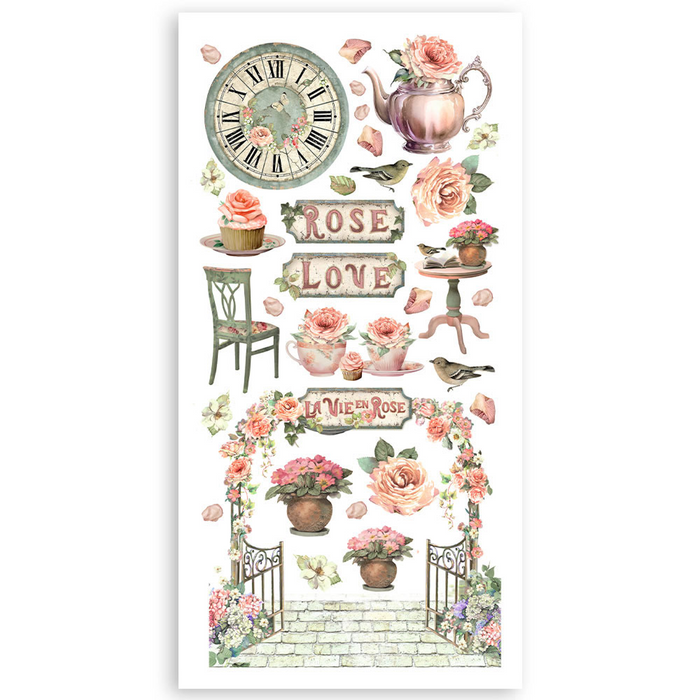 Stamperia House Of Roses Paper Cut-Outs