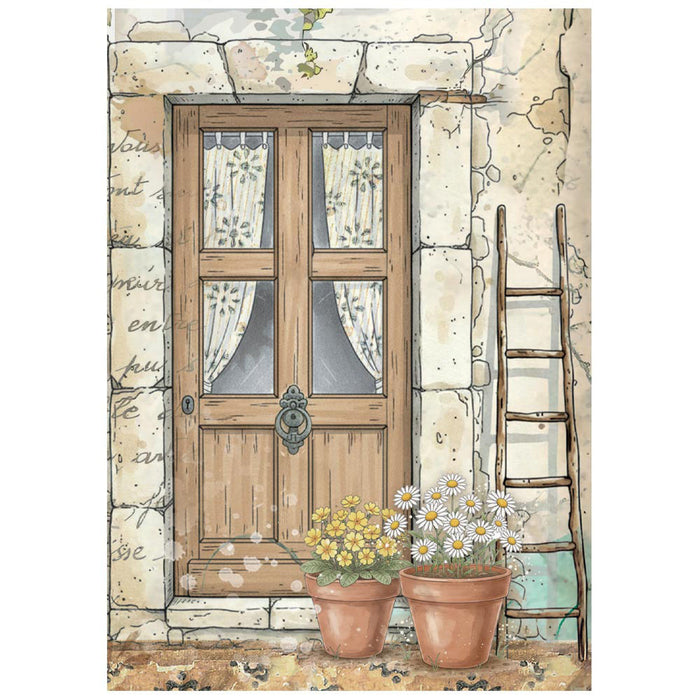 Stamperia Daisy Art A6 Mini Rice Paper Pack