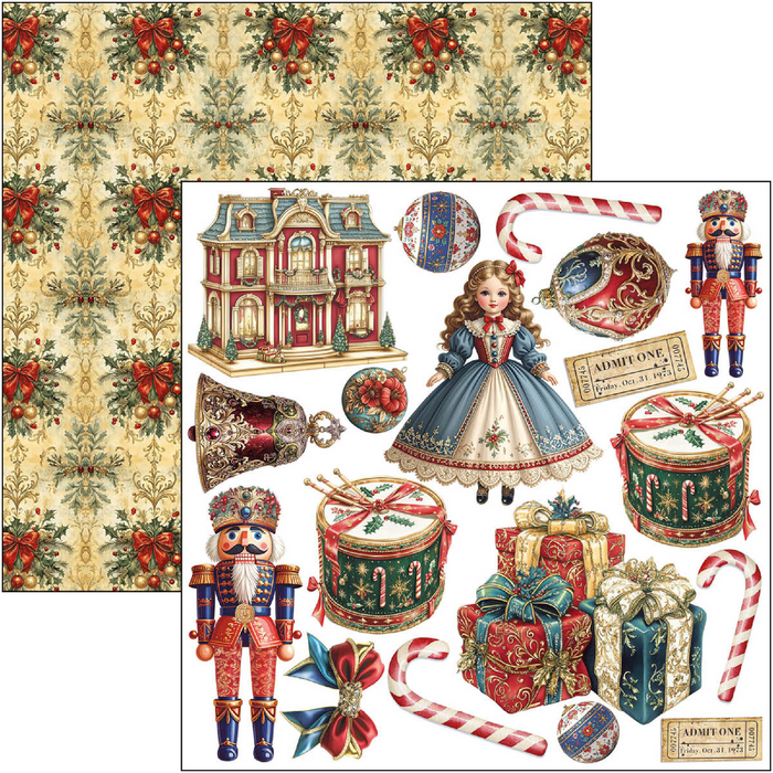 Ciao Bella Toy Shop 6" x 6" Fussy Cut Pad