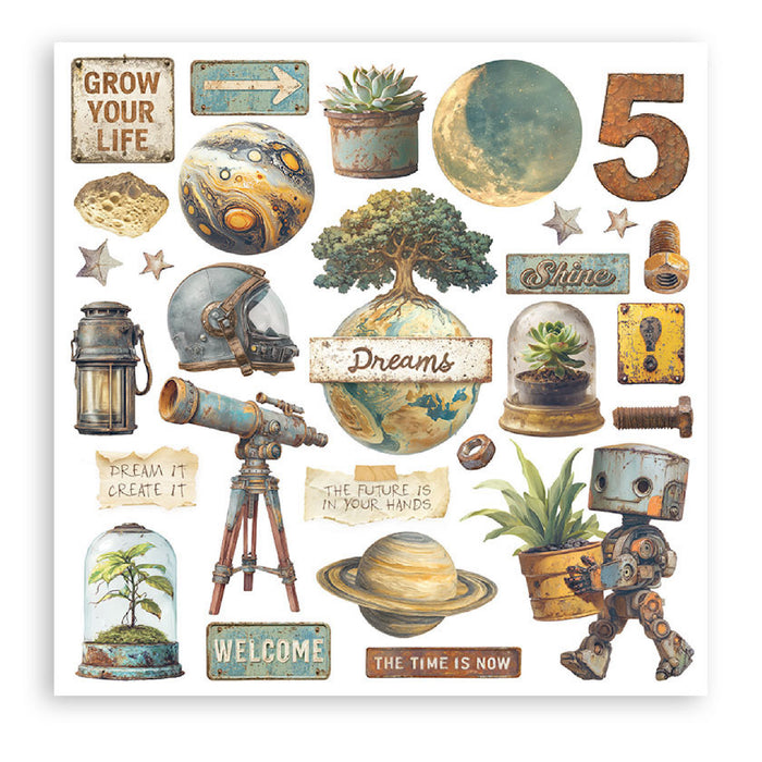Stamperia A New Beginning Rub On Transfers - Assorted Pack