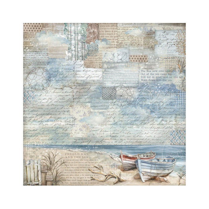 Stamperia Silent Sea Fabric Pack
