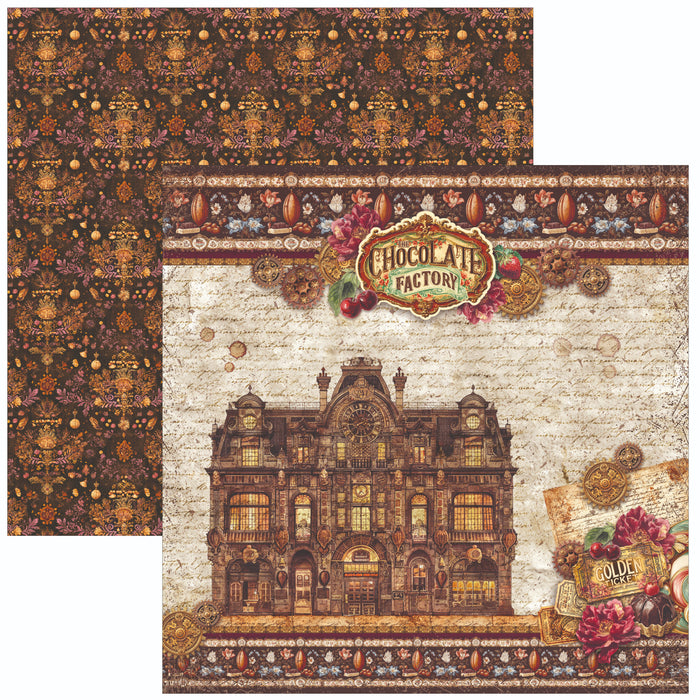 Ciao Bella Paper Chocolate Wanderlust 12" x 12" Scrapbooking Paper Set