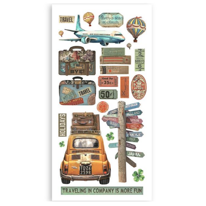 Stamperia Art Travelling Paper Cut-Outs