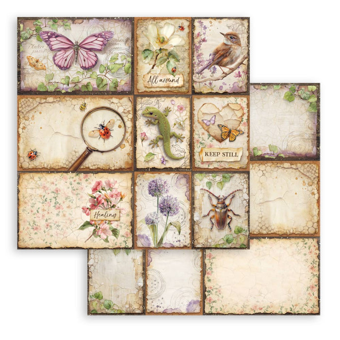 Stamperia All Around 8" x 8" Scrapbooking Paper Pad
