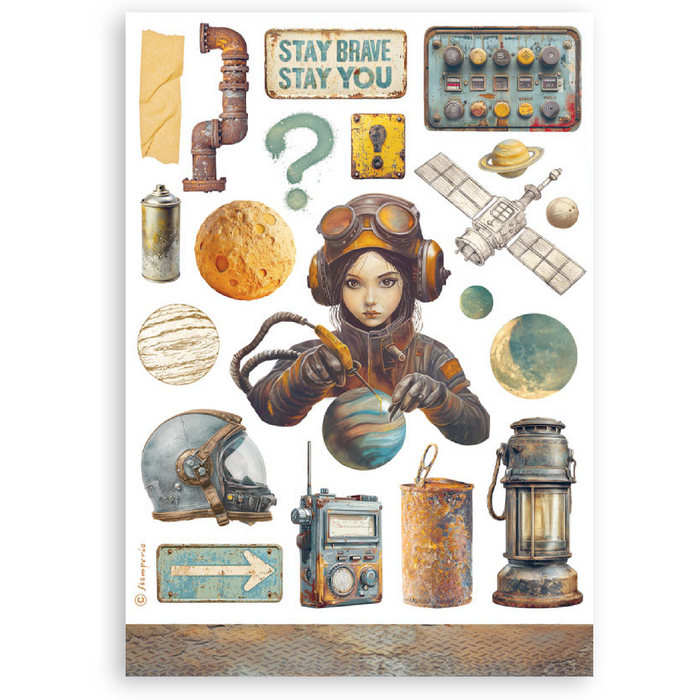 Stamperia A New Beginning A5 Washi Pad