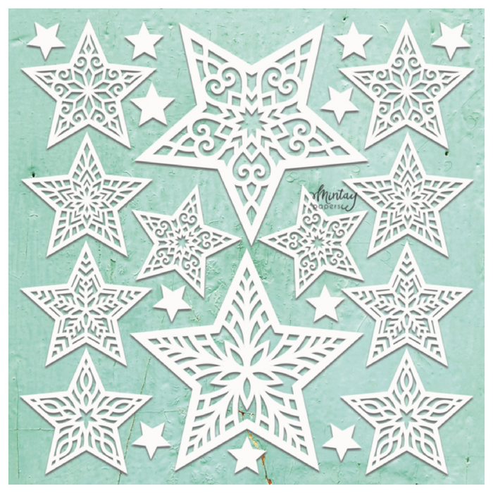 Mintay Chippies Christmas Stars