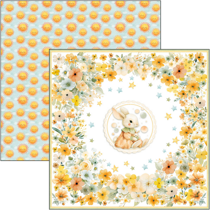 Ciao Bella Lunibloom 12" x 12" Scrapbooking Paper Set