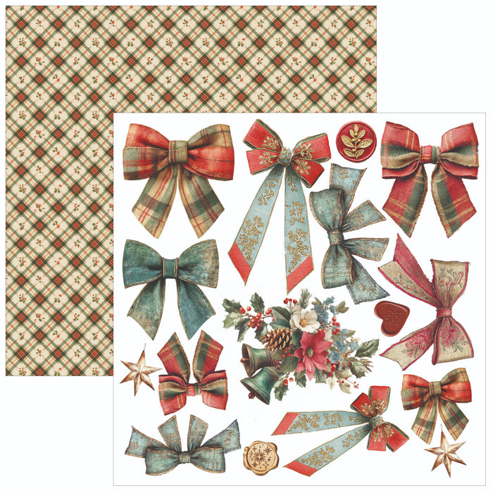 Ciao Bella Paper Merry & Bright 6" x 6" Fussy Cut Pad