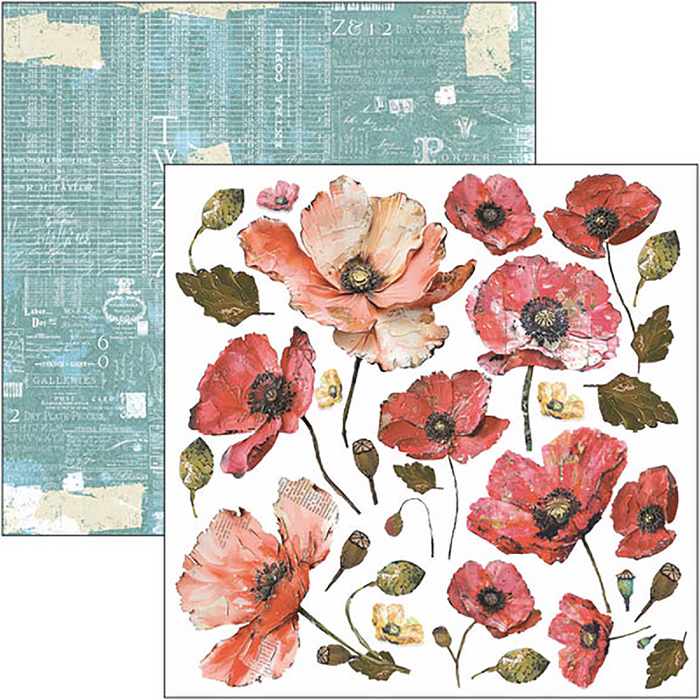Ciao Bella Paper Majestic Dream 6" x 6" Fussy Cut Pad