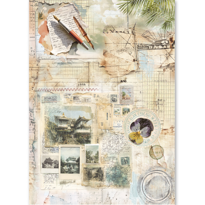 Ciao Bella Paper Asia Diary A5 Mixed Rice Paper 8pc