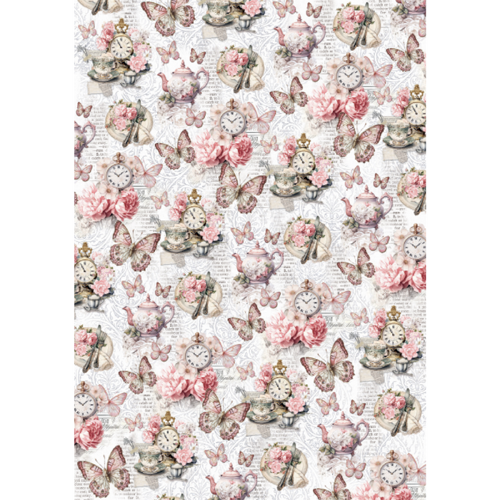 Ciao Bella Timeless Memories A4 Vellum Paper Patterns