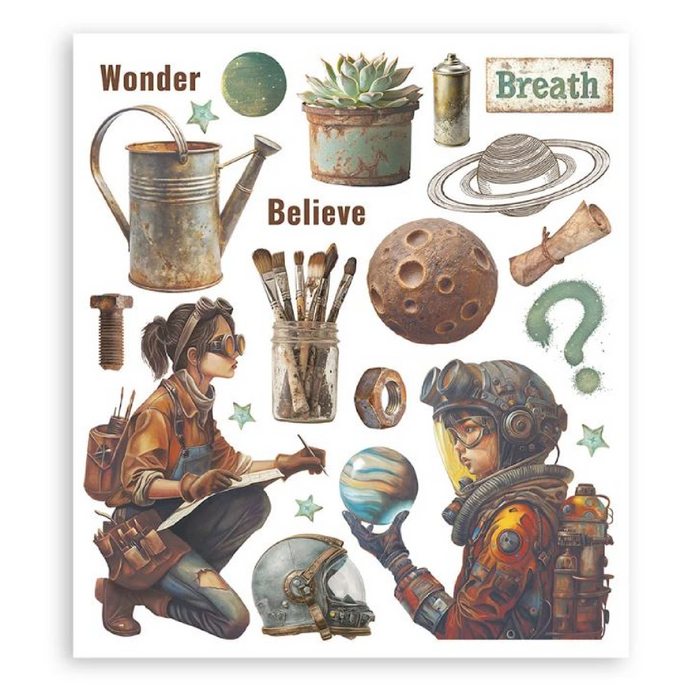 Stamperia A New Beginning Rub On Transfers - Assorted Pack