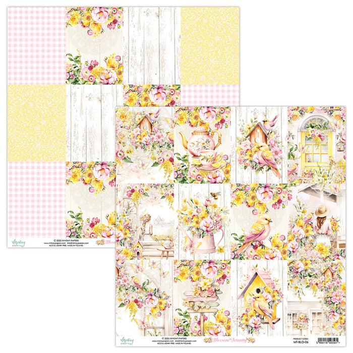 Mintay Blossom Serenity Scrapbook Paper MT-BLO-06