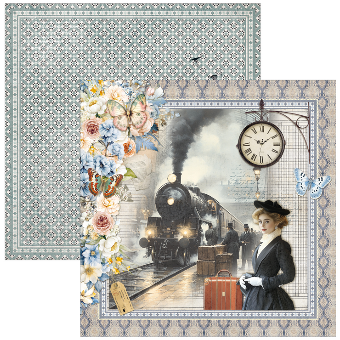 Ciao Bella Eastern Journey 12" x 12" Scrapbooking Paper Set