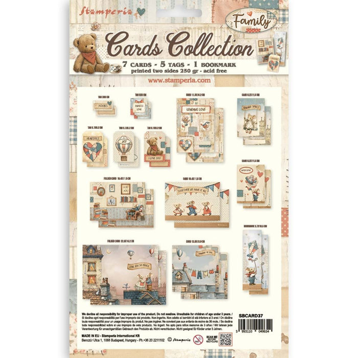 Stamperia Family Cards & Tags Collection