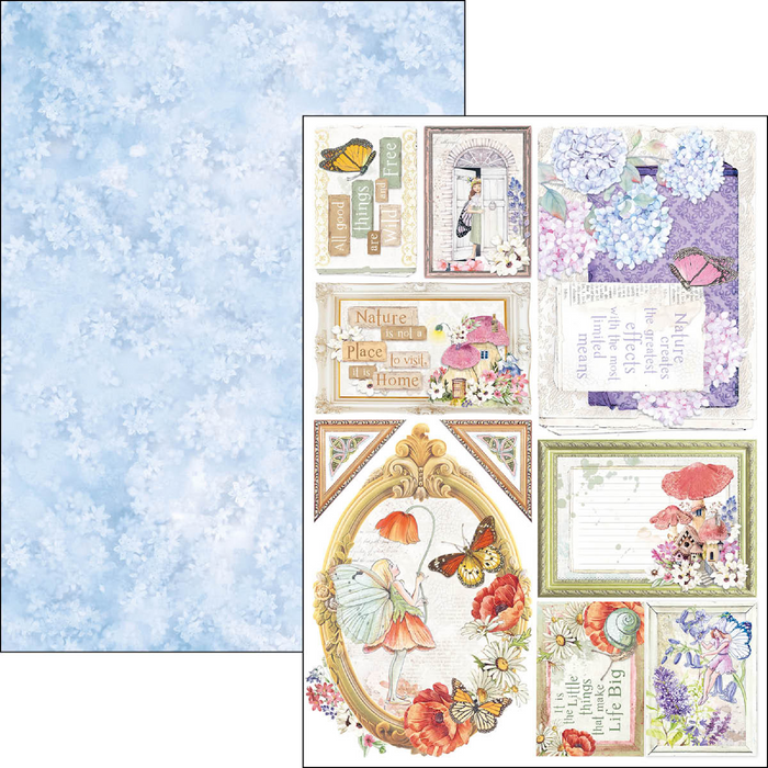Ciao Bella Enchanted Land A4 Scrapbooking Paper Set