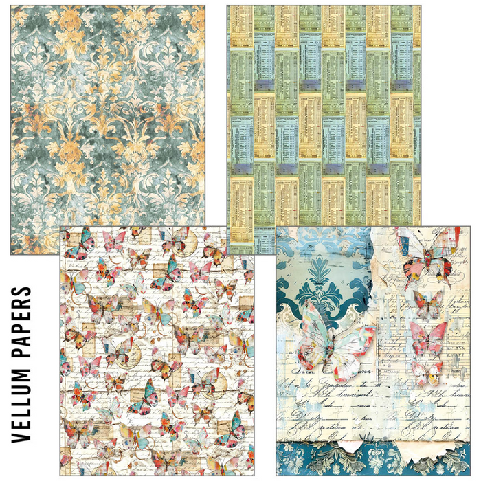 Ciao Bella Craftmix Quintessential Mixed A5 Paper Pack 8pc