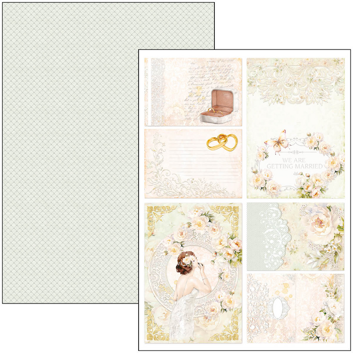 Ciao Bella Always & Forever A4 Scrapbooking Paper Set