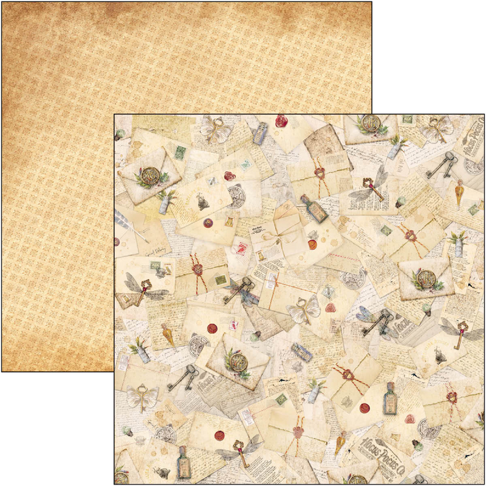 Ciao Bella Paper Wizard Academy 8" x 8" Scrapbooking Paper Set