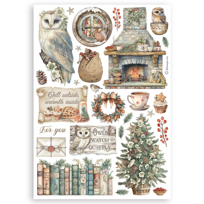 Stamperia The Owl's House A5 Washi Pad