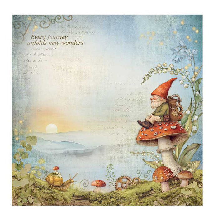 Stamperia Hidden Grove Fabric Pack