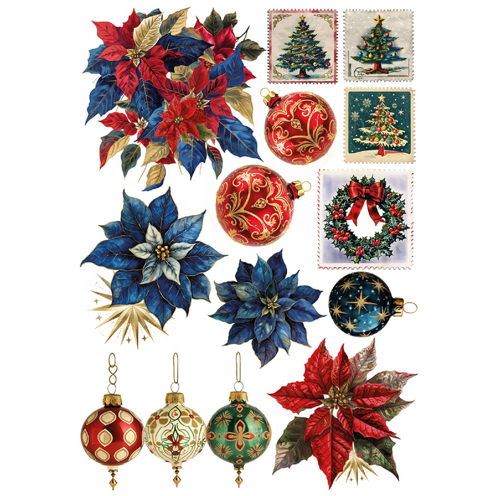 Ciao Bella Polar Railway A5 Mixed Rice Paper 8pc