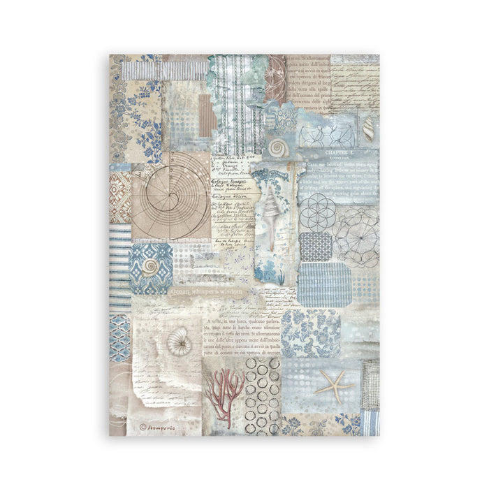 Stamperia Silent Sea A5 Washi Pad