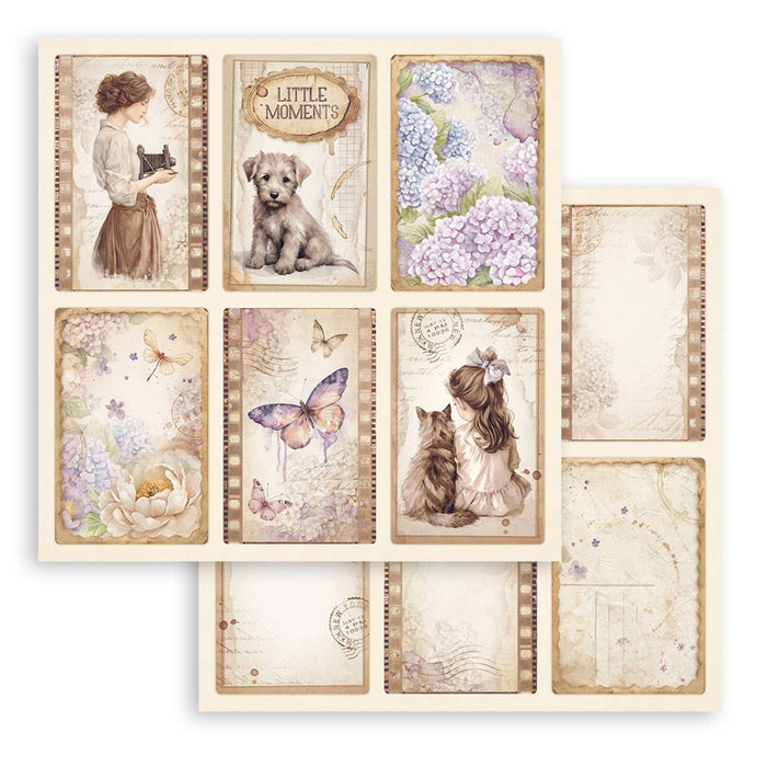 Stamperia Quiet Days 12" x 12" Scrapbooking Paper Pad