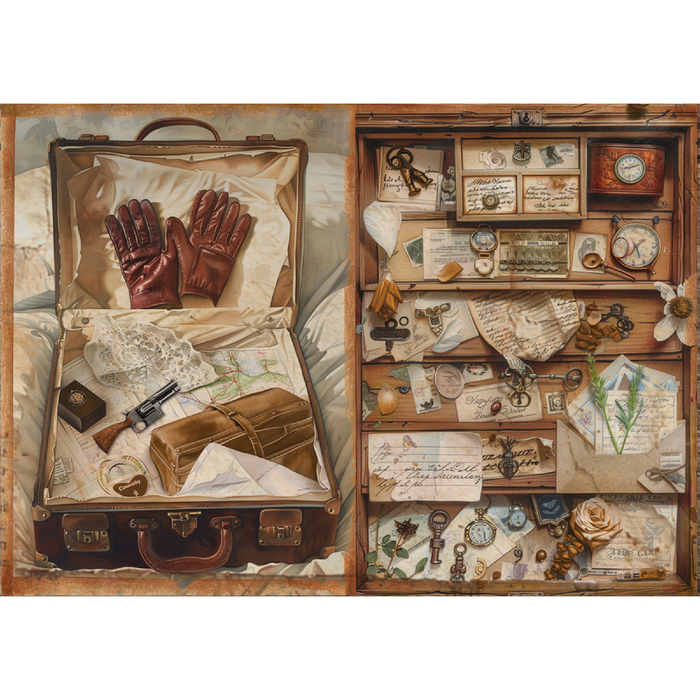 Ciao Bella The Last Mystery A5 Mixed Rice Paper 8pc